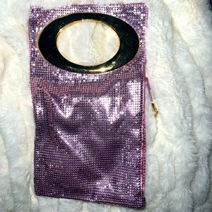 Sparkly pink purse